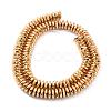 Electroplate Non-magnetic Synthetic Hematite Beads Strands G-L485-06C-LG-2