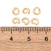 Brass Open Jump Rings KK-G604-08G-20-3