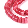 Dyed Natural White Jade Beads Strands G-T143-17G-3