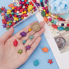 6 Strands 3 Styles Synthetical Turquoise Beads Strands TURQ-NB0001-24-3