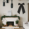 Polyester Big Bowknot for Christmas Decoration HJEW-WH0063-006C-2