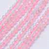 Natural Rose Quartz Beads Strands G-J369-29-2mm-1