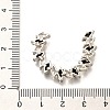 Brass Micro Pave Cubic Zirconia Beads KK-M312-21-3