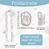 1 Strand Natural Baroque Pearl Keshi Pearl Beads Strands PEAR-SC0001-48-2