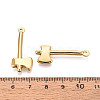 304 Stainless Steel Pendants STAS-T068-39G-3