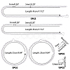 DIY 304 Stainless Steel Chain Garment Decoration Making Kits DIY-UN0002-39P-4