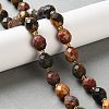 Natural Picasso Jasper/Polychrome Jasper Beads Strands G-N342-149I-28-1