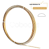 Half Round Brass Wire for Jewelry Making CWIR-WH0003-02-B-2