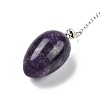 Natural Amethyst Dowsing Pendulums G-B139-04P-04-2