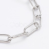 Tarnish Resistant 304 Stainless Steel Paperclip Chains X-STAS-I146-01P-3