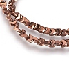 Electroplate Non-magnetic Synthetic Hematite Bead Strands G-I208-20-E-2