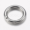 Tarnish Resistant 304 Stainless Steel Spring Gate Rings STAS-O114-030P-2