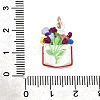 Spray Painted Alloy Pendants AL-CBAB1F7-01D-3