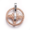 304 Stainless Steel Pendants STAS-O124-23M-2