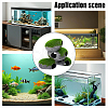 2Pcs Resin Aquarium Cave Stone Micro Landscape Scene Ornaments DJEW-WA0001-04-5