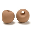 Rubberized Acrylic Beads OACR-G012-05G-2