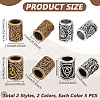 20Pcs 4 Styles Tibetan Style Alloy Beads FIND-UN0007-88-3