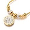 Ion Plating(IP) Adjustable 304 Stainless Steel Bolo Bracelets BJEW-P258-03G-4