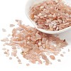 Natural Peach Moonstone Chips Beads G-O103-26-1