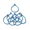 Nylon Rattail Satin Cord Bracelet Making AJEW-JB00019-06-4