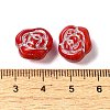 Opaque Lampwork Beads LAMP-P065-02B-10-3