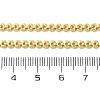 Brass Link Chain Necklaces for Women NJEW-K282-06G-5