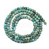Natural HuBei Turquoise Beads Strands GG-CBA767B-A02-3MM-5