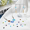 400Pcs 10 Colors Transparent Glass Beads GLAA-HY0001-26-5