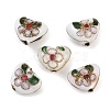 Handmade Cloisonne Beads X-CLB052Y-1-1