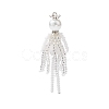 Glass Seed Beads Big Pendants PALLOY-MZ00687-03-1