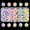 120Pcs 10 Style Transparent Acrylic Beads TACR-PH0001-35-1