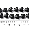 Natural Obsidian Beads Strands X-G-P570-E20-01-5
