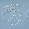 Brass Linking Rings KK-Y003-03M-S-3
