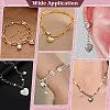 20Pcs 2 Colors Rack Plating Brass Pendants KK-PH0014-19B-5