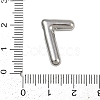 304 Stainless Steel Pendants STAS-P402-01P-07-3