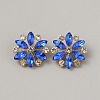 Flower Sew on Rhinestone FIND-WH0152-558KCG-01-1