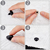 200 Sets 20 Style Triangle Plastic Safety Craft Noses FIND-FH0006-74-3