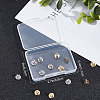 20Pcs 2 Colors Brass Ear Nuts KK-SC0003-12-7
