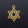201 Stainless Steel Pendants STAS-Q201-JN311-2-1