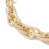 2Pcs 2 Styles Aluminium Textured Rope Chain Bag Decorative Chains FIND-JF00161-6