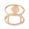 Alloy with Turquoise Round Finger Ring for Women FS-WGC40FF-03-3
