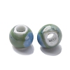 Bright Glazed Porcelain Beads PORC-D300-A24-3