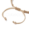 Polyester Braided Bead Bracelet Making AJEW-JB01250-03-3