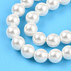 Baking Paint Pearlized Glass Pearl Bead Strands HY-N002-4mm-A11-5