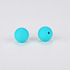 Round Silicone Focal Beads SI-JX0046A-01-3