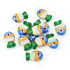 12Pcs Handmade Lampwork Beads LAMP-TA0001-74A-3
