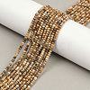 Natural Picture Jasper Beads Strands G-P572-A01-01-1