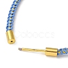 Braided Nylon Cord Bracelet Making MAK-L043-01G-06-2