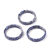 Natural Sodalite Stretch Bracelets BJEW-F406-B10-1