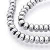 Electroplated Synthetic Non-magnetic Hematite Beads Strands X-G-T139-61A-3